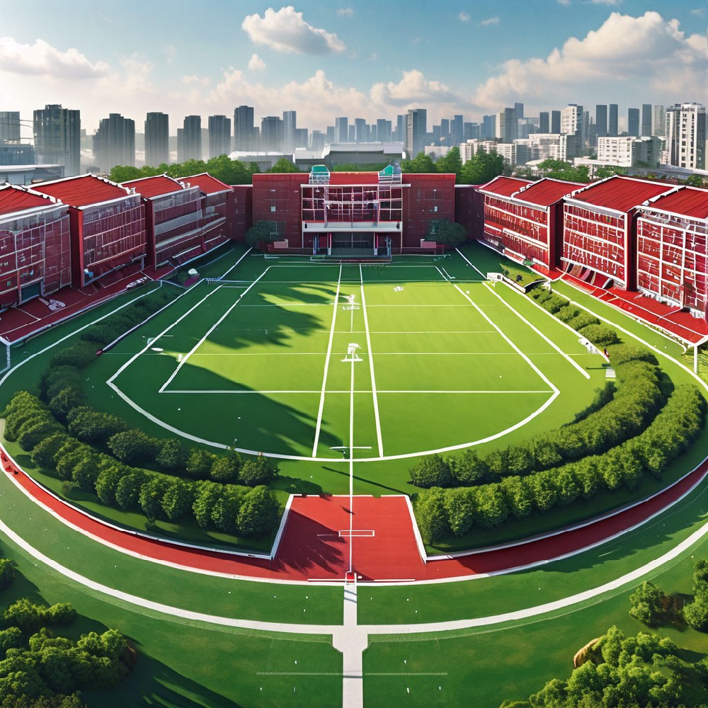 打造专业学校运动场地，醇酸外磁漆是首选